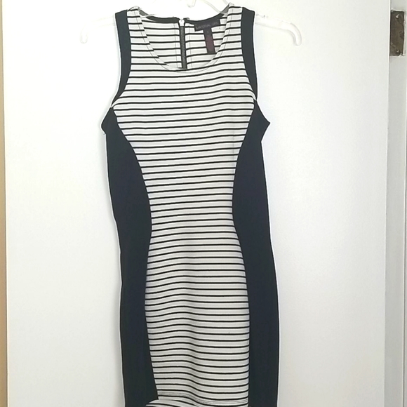 Material Girl Dresses & Skirts - Material Girl black and white striped dress size S